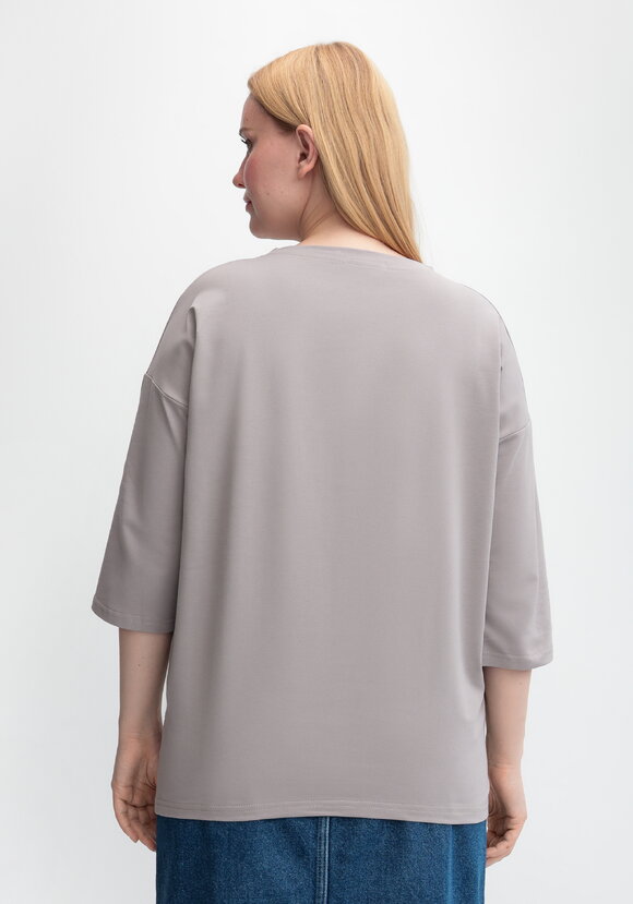 Блуза с принтом Сердца шир.  580, рис. 21