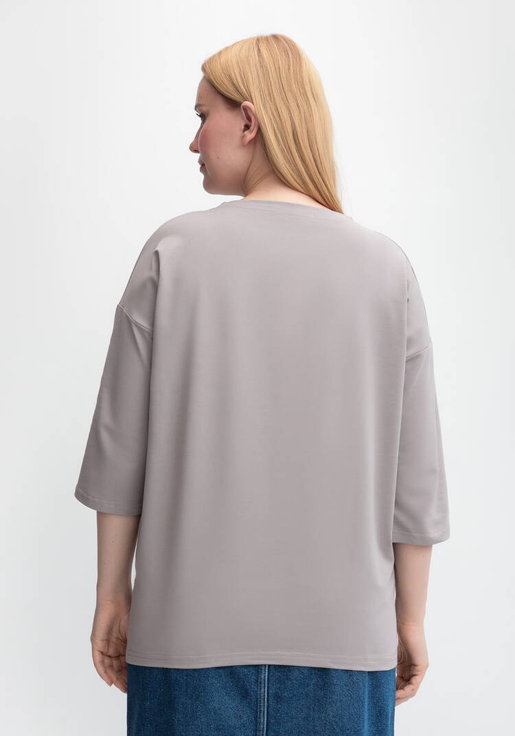 Блуза с принтом Сердца шир.  750, рис. 21