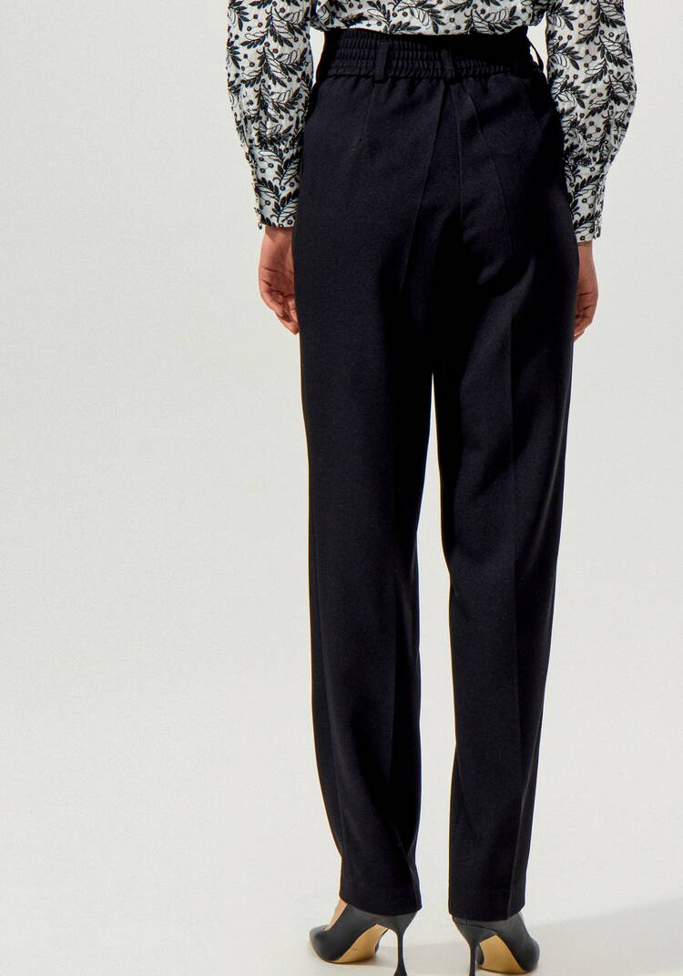 Брюки из костюмной ткани со стрелками шир.  750, рис. 3