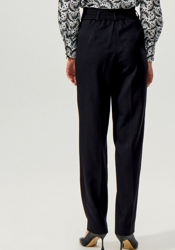 Брюки из костюмной ткани со стрелками шир.  580, рис. 3