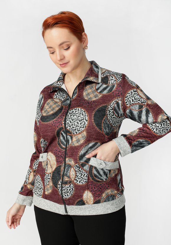 Жакет Великая тайна шир.  580, рис. 6