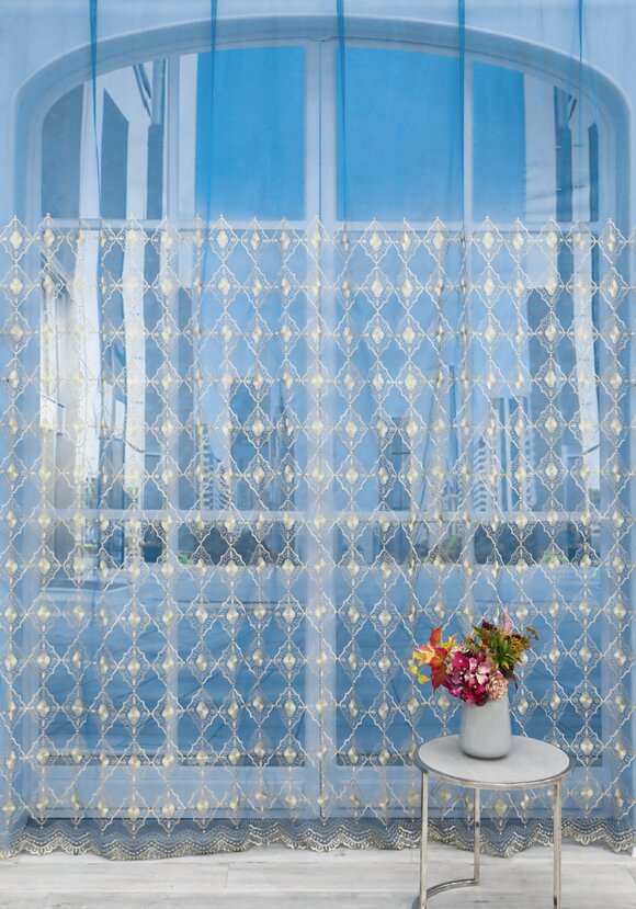 Тюль Кружевница шир.  580, рис. 1