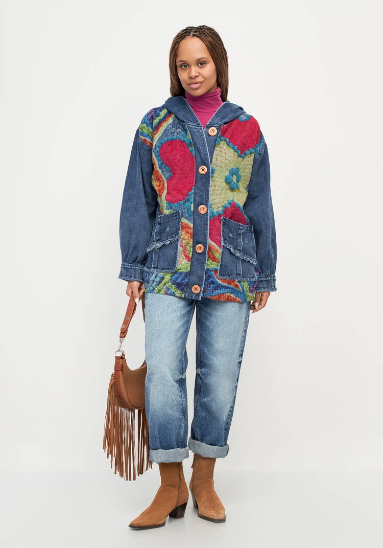 Джинсовая куртка Эшли шир.  750, рис. 9