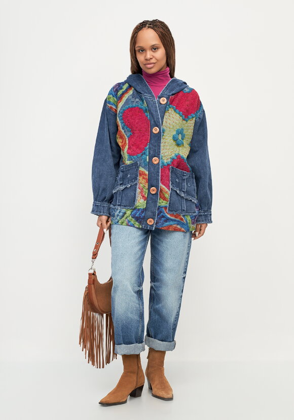 Джинсовая куртка Эшли шир.  580, рис. 9