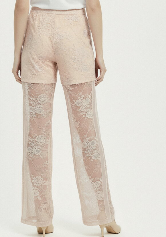 Брюки широкие из кружевной ткани шир.  580, рис. 11