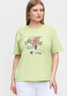 Футболка с вишивкой Флоранс