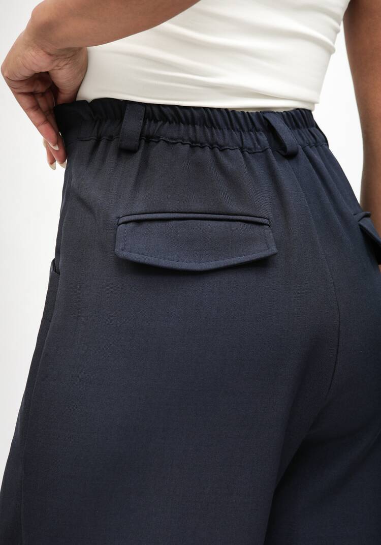 Брюки из натуральной смесовой ткани шир.  750, рис. 5