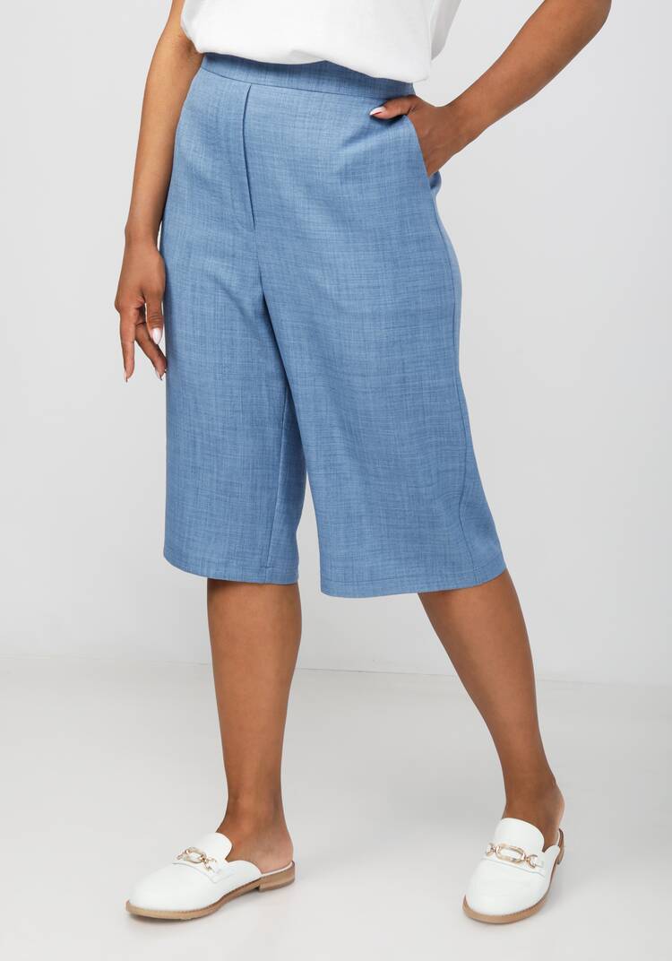 Капри из льна шир.  750, рис. 6