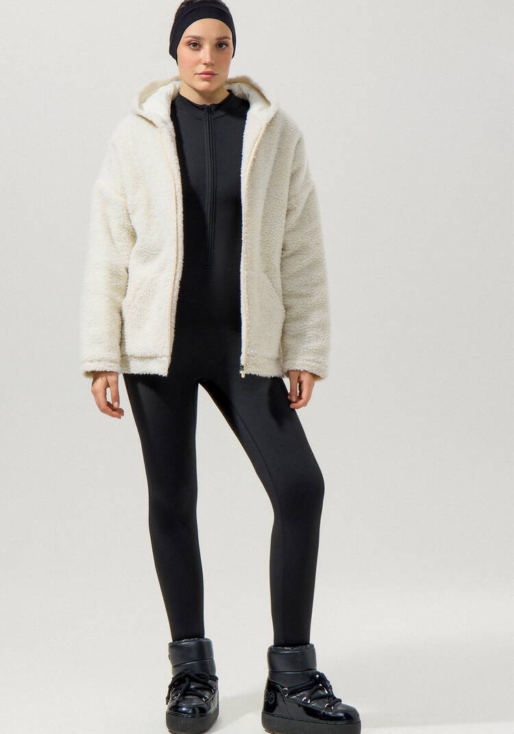 Толстовка тедди с капюшоном шир.  750, рис. 8