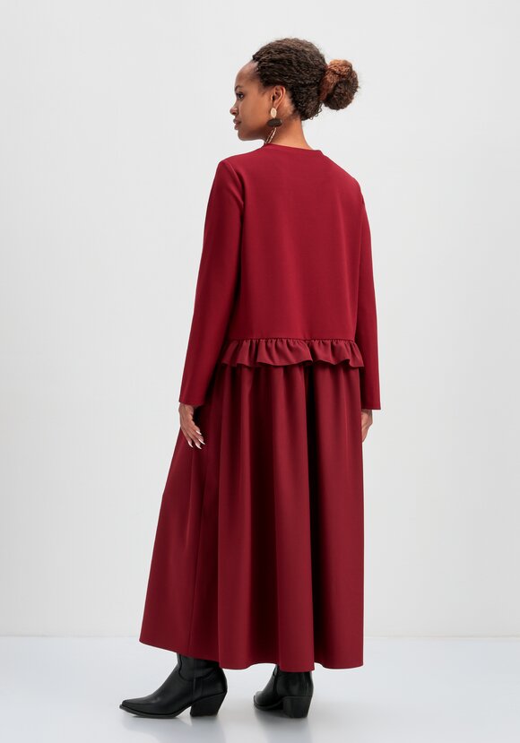 Платье с рисунком 3D шир.  580, рис. 3