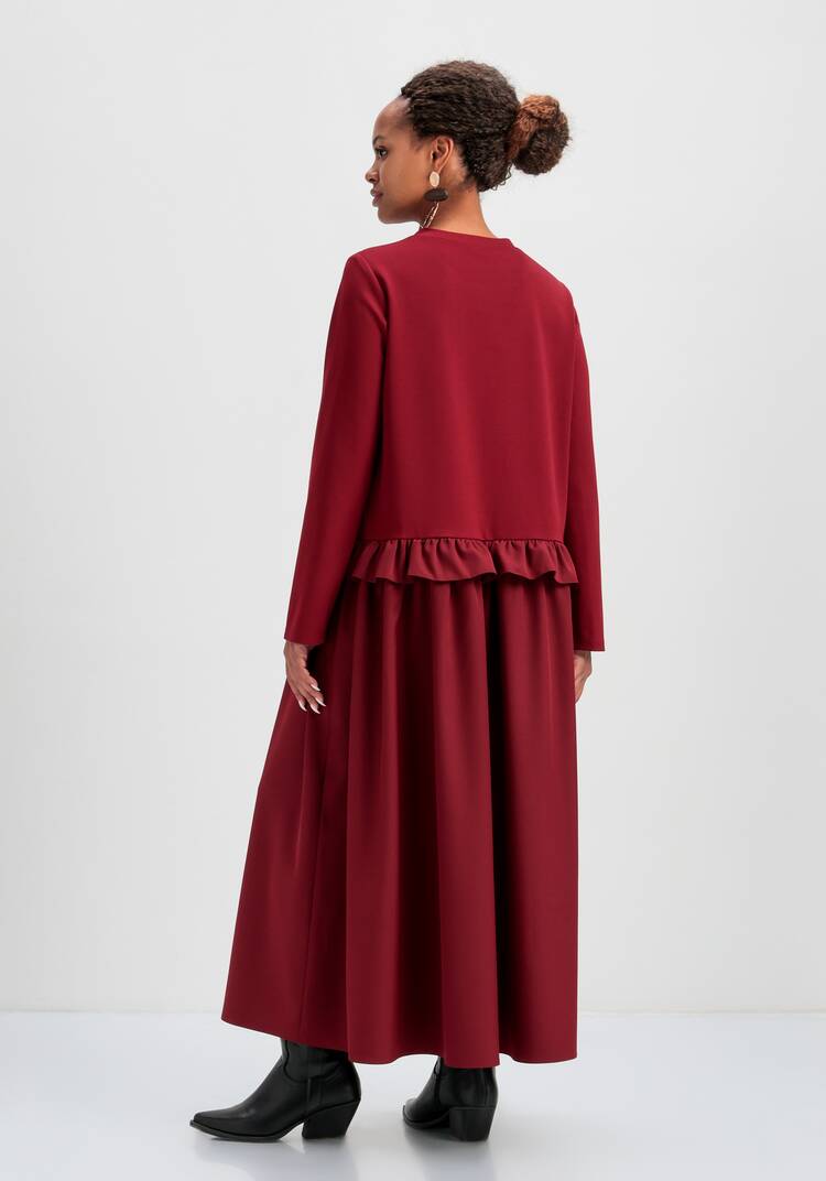 Платье с рисунком 3D шир.  750, рис. 3