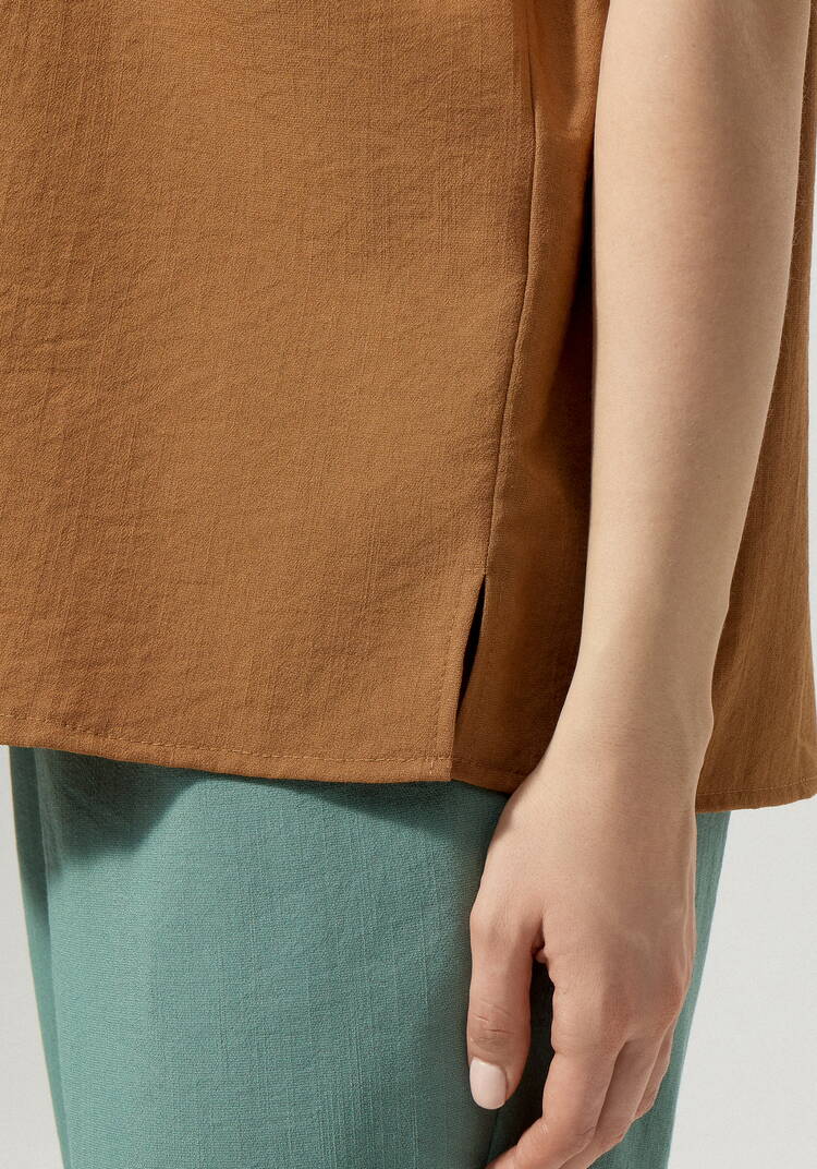 Топ с принтом свободного кроя шир.  750, рис. 29