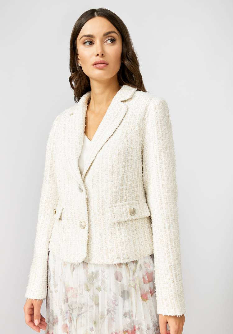 Жакет укороченный из твида шир.  750, рис. 6