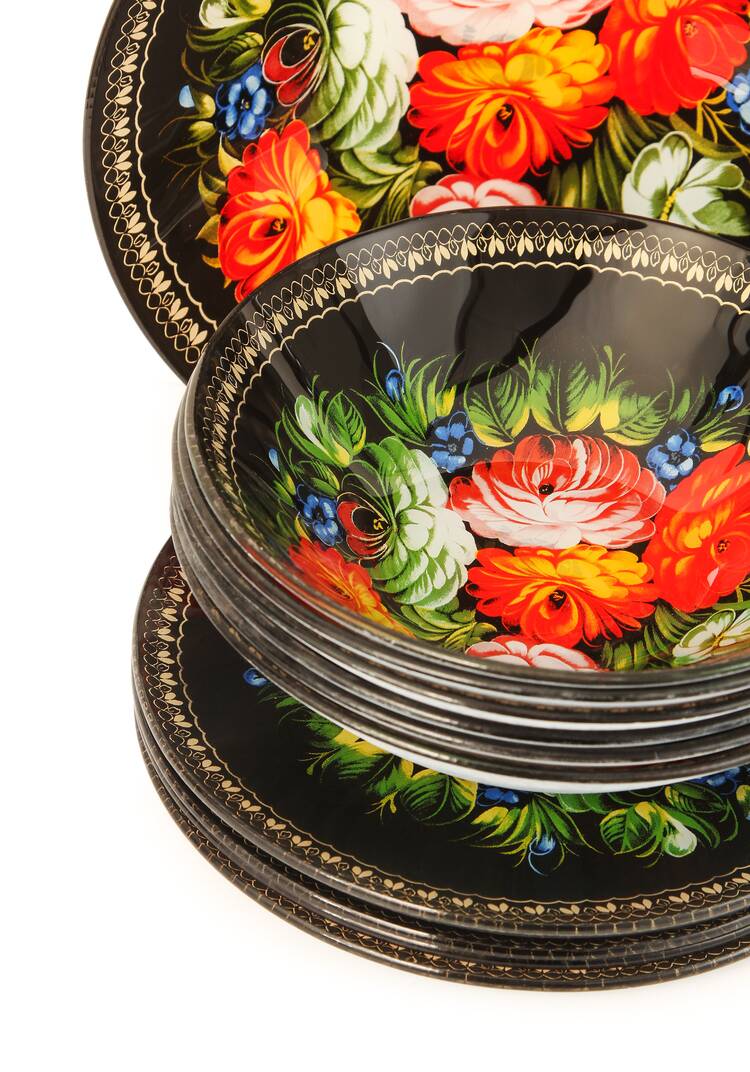 Обеденный сервиз на 6 персон Званый ужин шир.  750, рис. 13