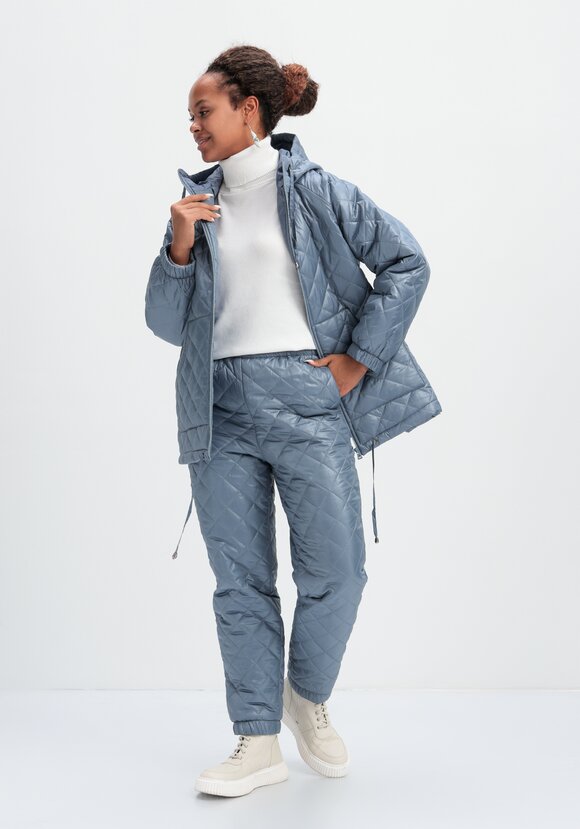 Брюки стёганые утеплённые шир.  580, рис. 26