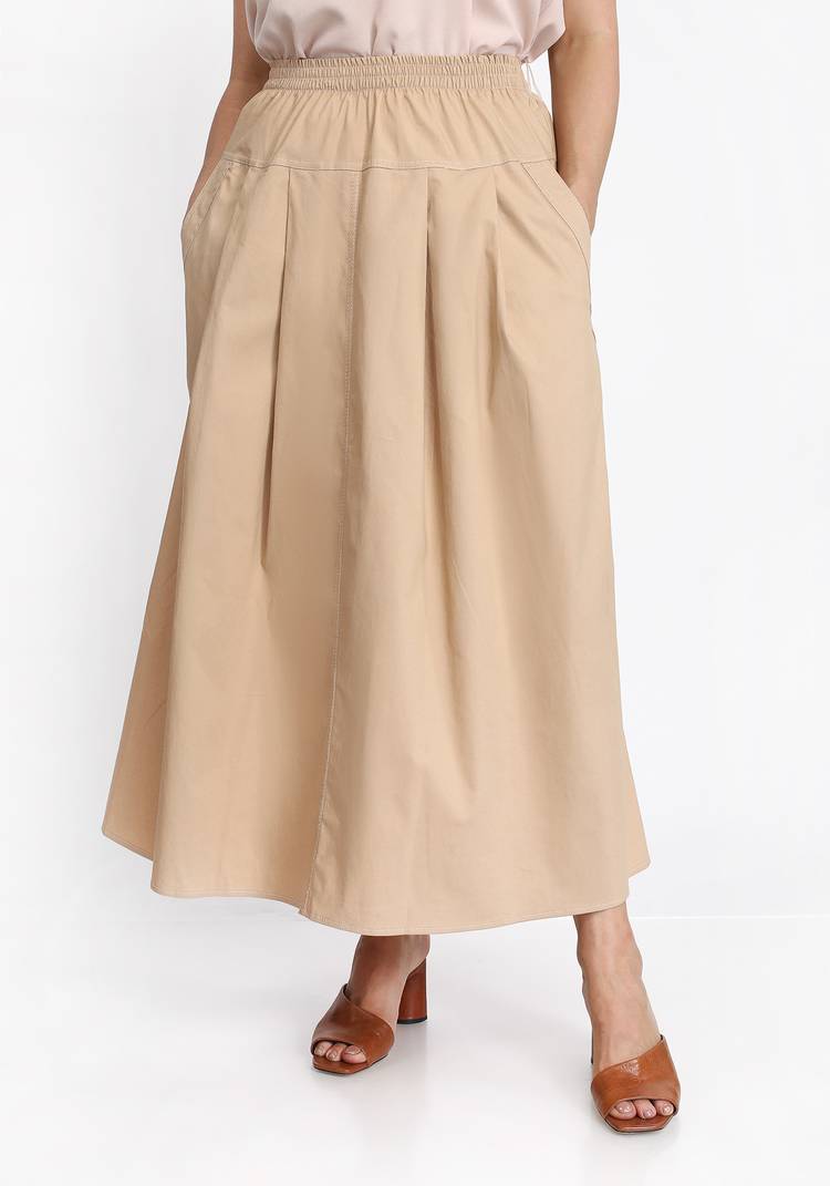 Юбка на кокетке расклешенная к низу шир.  750, рис. 5