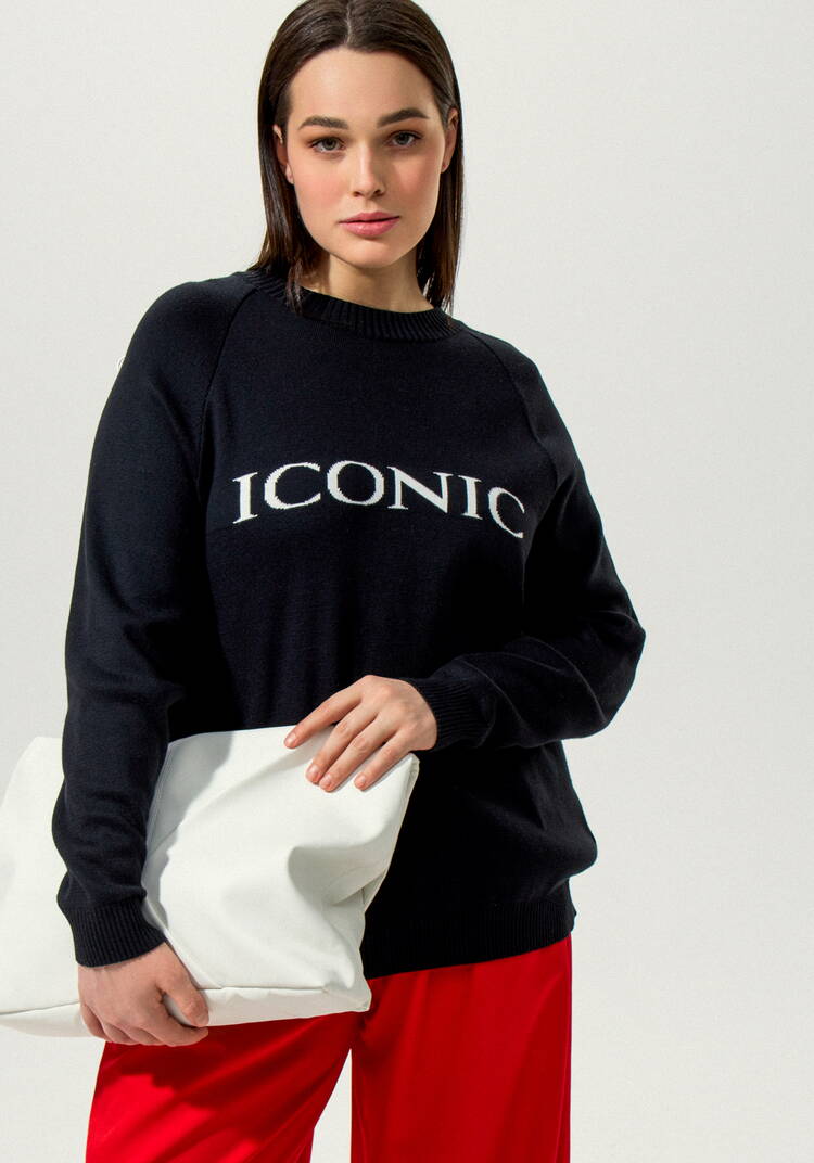 Джемпер с леттерингом шир.  750, рис. 8