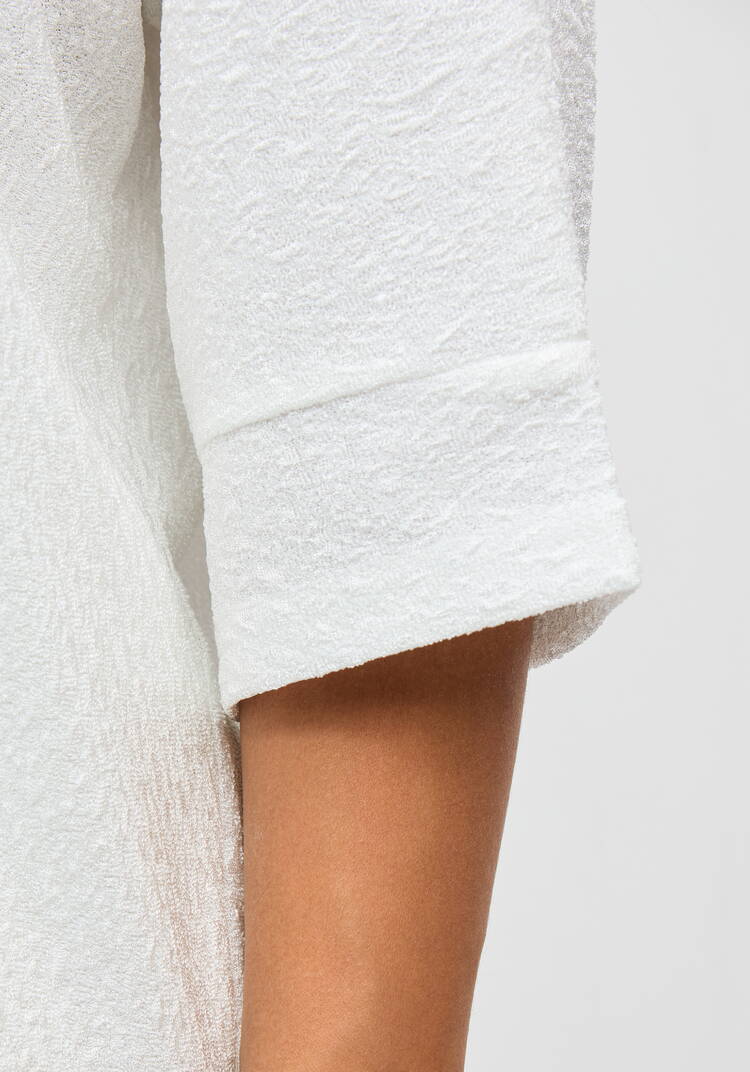 Джемпер с цветочным принтом Нежность шир.  750, рис. 7