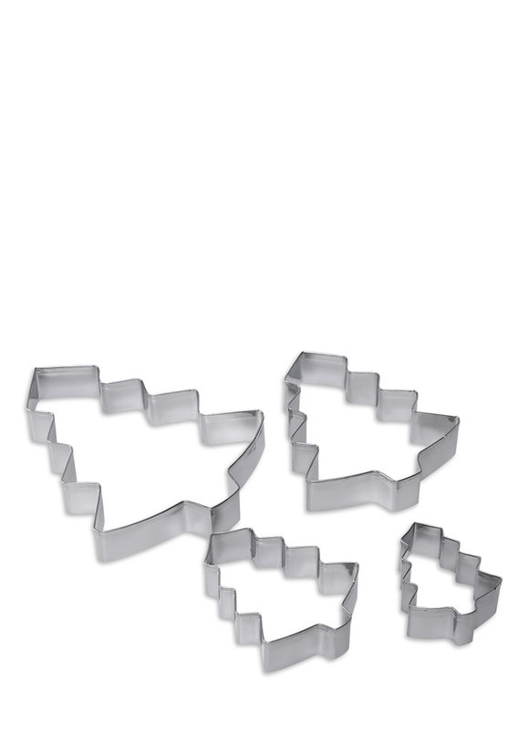 DOSH HOME Формочки для печенья, елочка, 4шт шир.  580, рис. 1