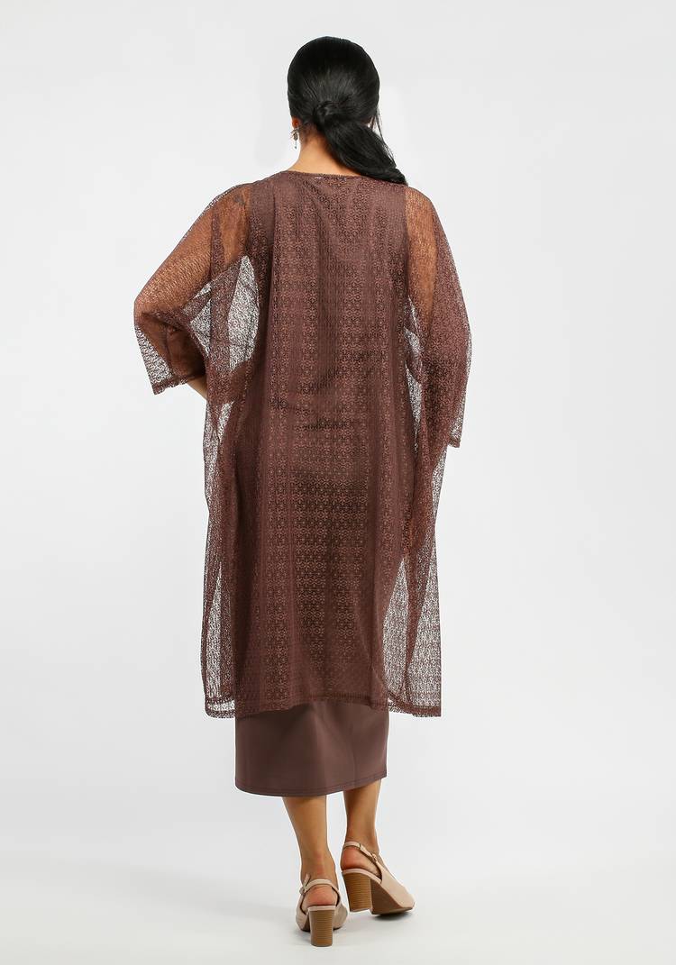 Комплект: платье и свободная накидка шир.  750, рис. 8