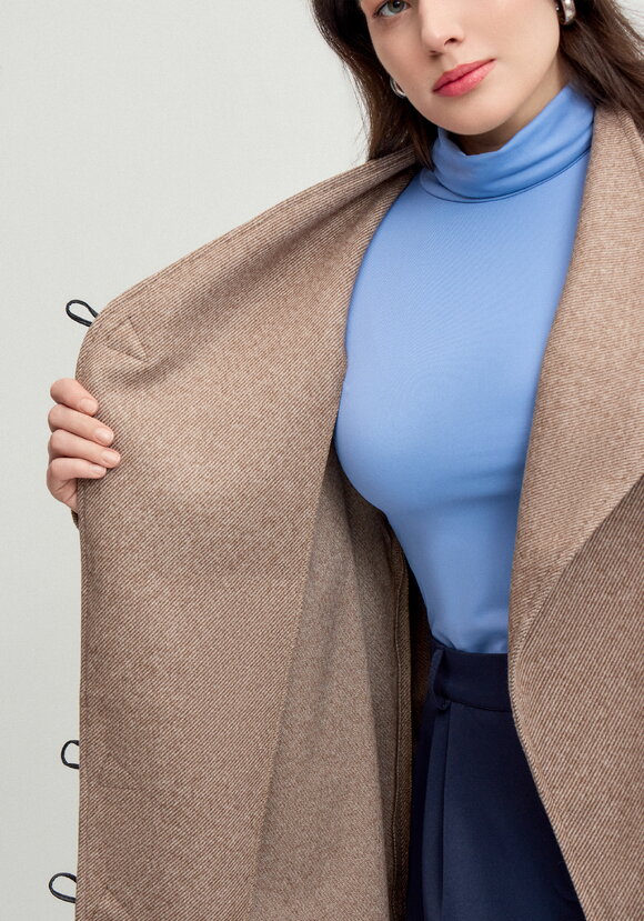 Пиджак с асимметричной застёжкой шир.  580, рис. 16