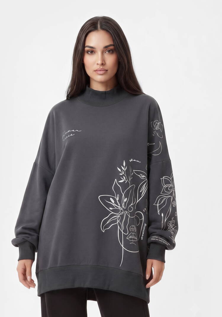 Толстовка Цветочный рай шир.  750, рис. 16