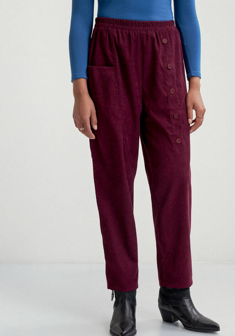 Брюки с карманом в рельефе шир.  750, рис. 4