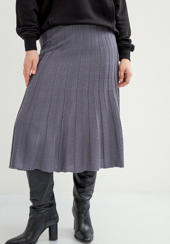 Юбка миди А-силуэта с переплетениями шир.  580, рис. 2