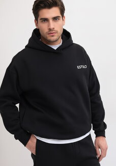 Худи с принтом на спине