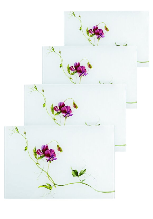 Набор разделочных досок из стекла, 4 шт. шир.  580, рис. 1