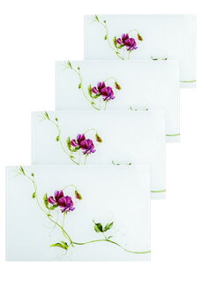 Набор разделочных досок из стекла, 4 шт.