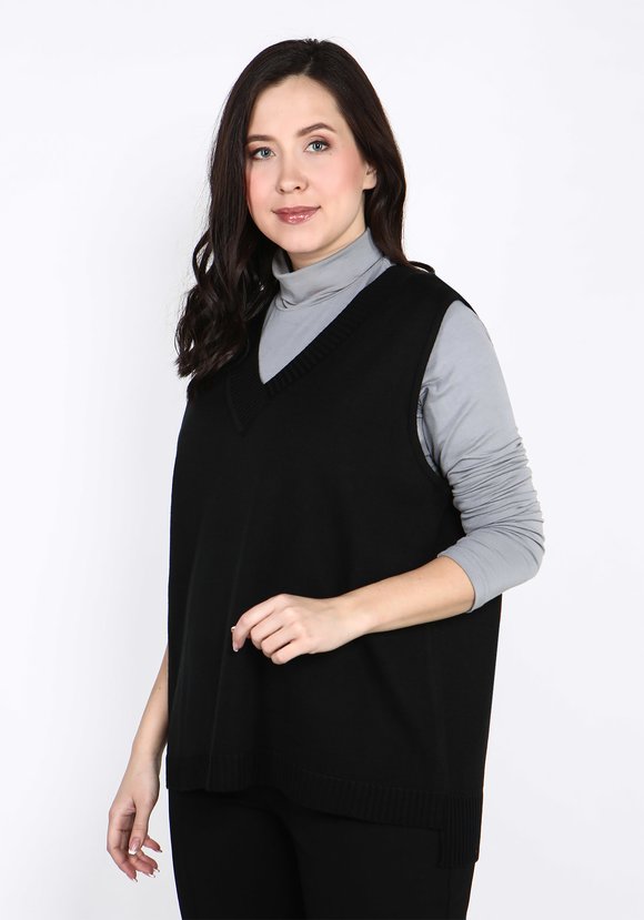 Жилет классический с V-образным вырезом шир.  580, рис. 2