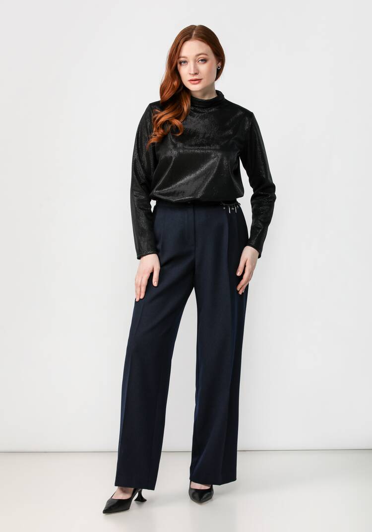 Водолазка с люрексом шир.  750, рис. 27