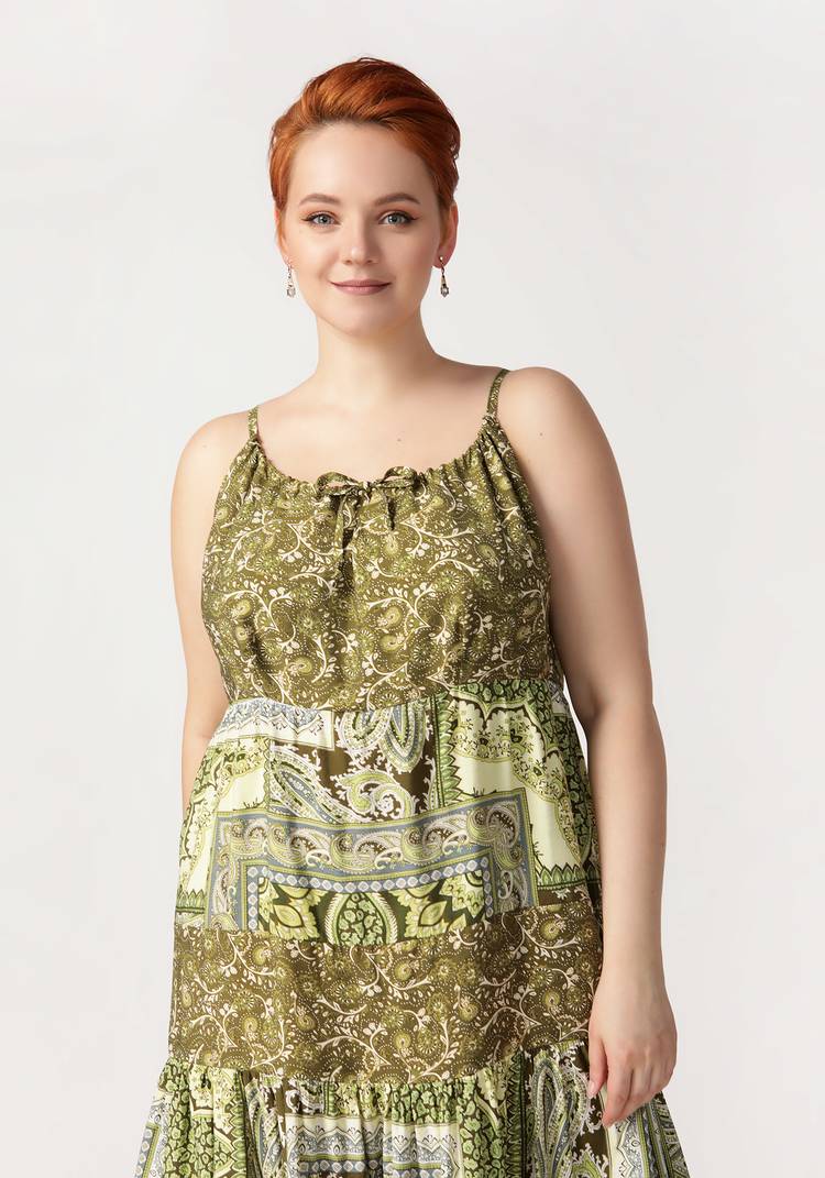 Сарафан Свободная прогулка шир.  750, рис. 7