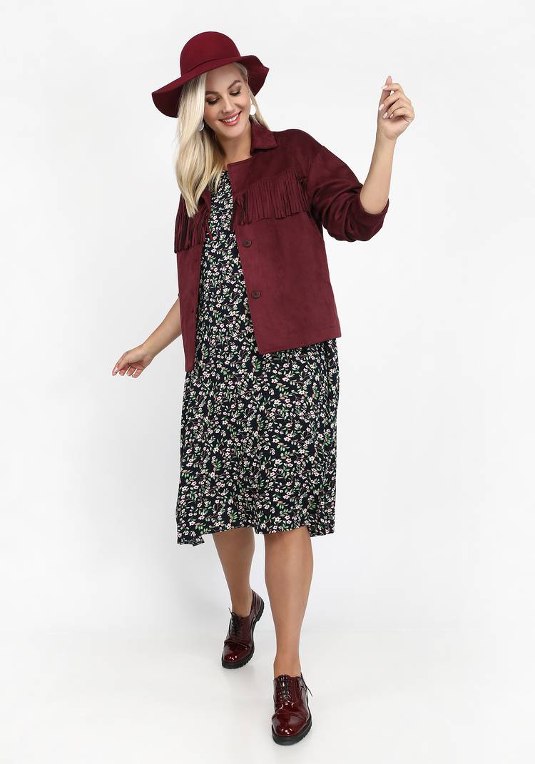 Платье с принтом мильфлер шир.  750, рис. 3