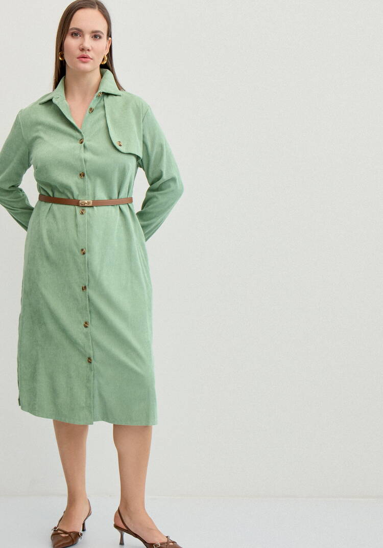 Платье-рубашка шир.  750, рис. 19