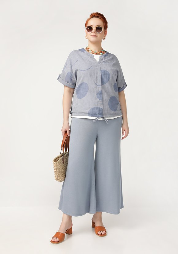 Блуза Повседневный уют шир.  580, рис. 8