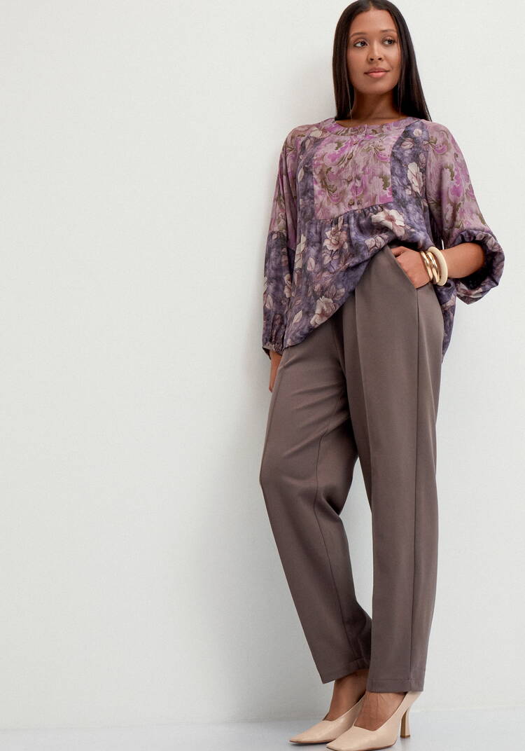 Брюки трикотажные со стрелками шир.  750, рис. 8