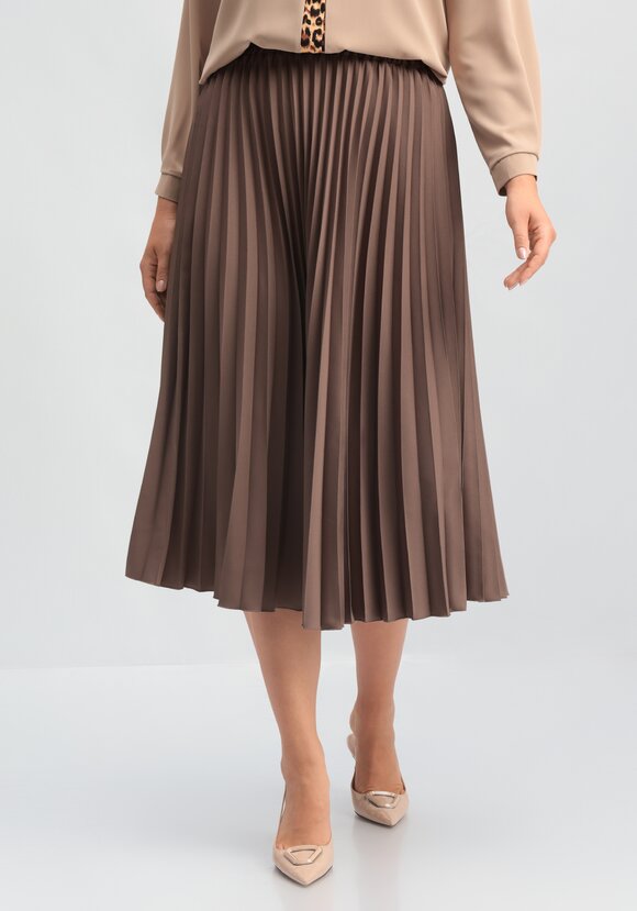 Юбка свободного кроя плиссированная шир.  580, рис. 24