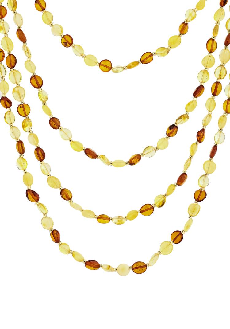 Бусы Янтарный изыск шир.  750, рис. 7