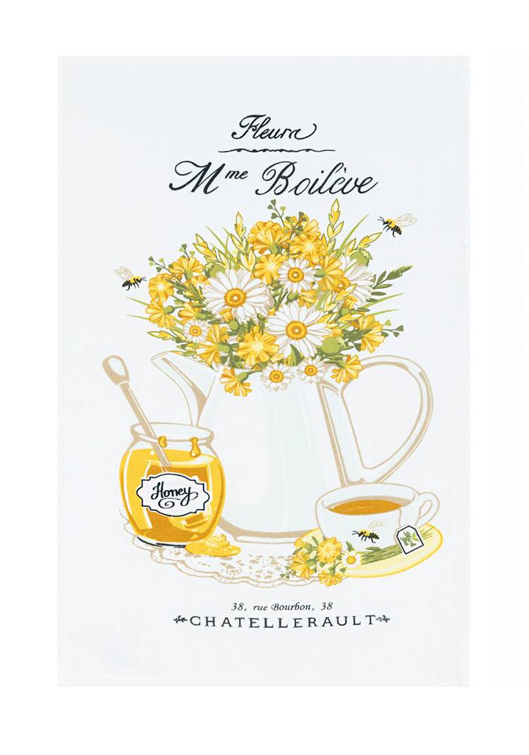 Комплект кухонных полотенец Медовый чай шир.  750, рис. 4