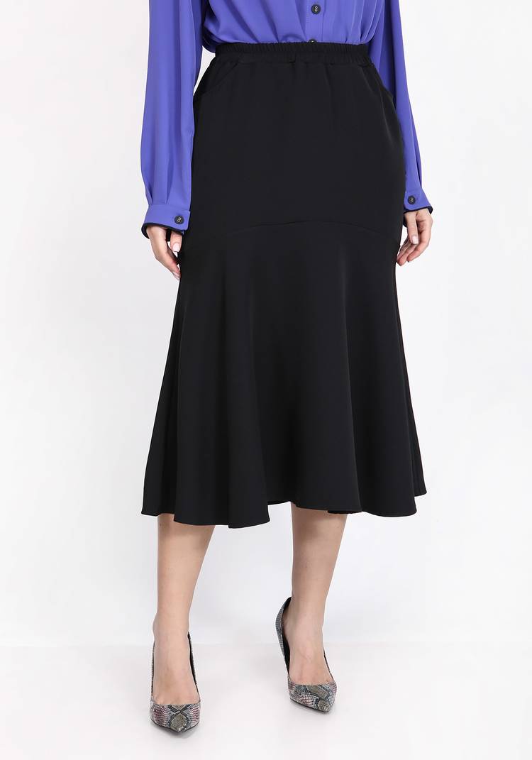 Юбка миди расклешенная к низу шир.  750, рис. 6