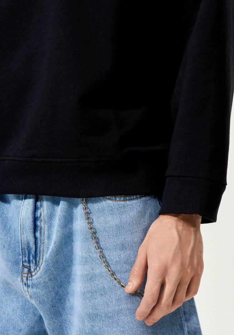 Свитшот мужской из футера шир.  750, рис. 22