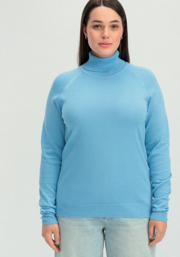 Джемпер прямого силуэта с высоким воротом шир.  580, рис. 28