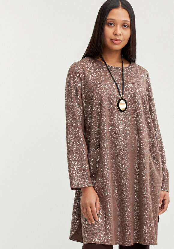 Туника с мерцающим напылением шир.  580, рис. 2