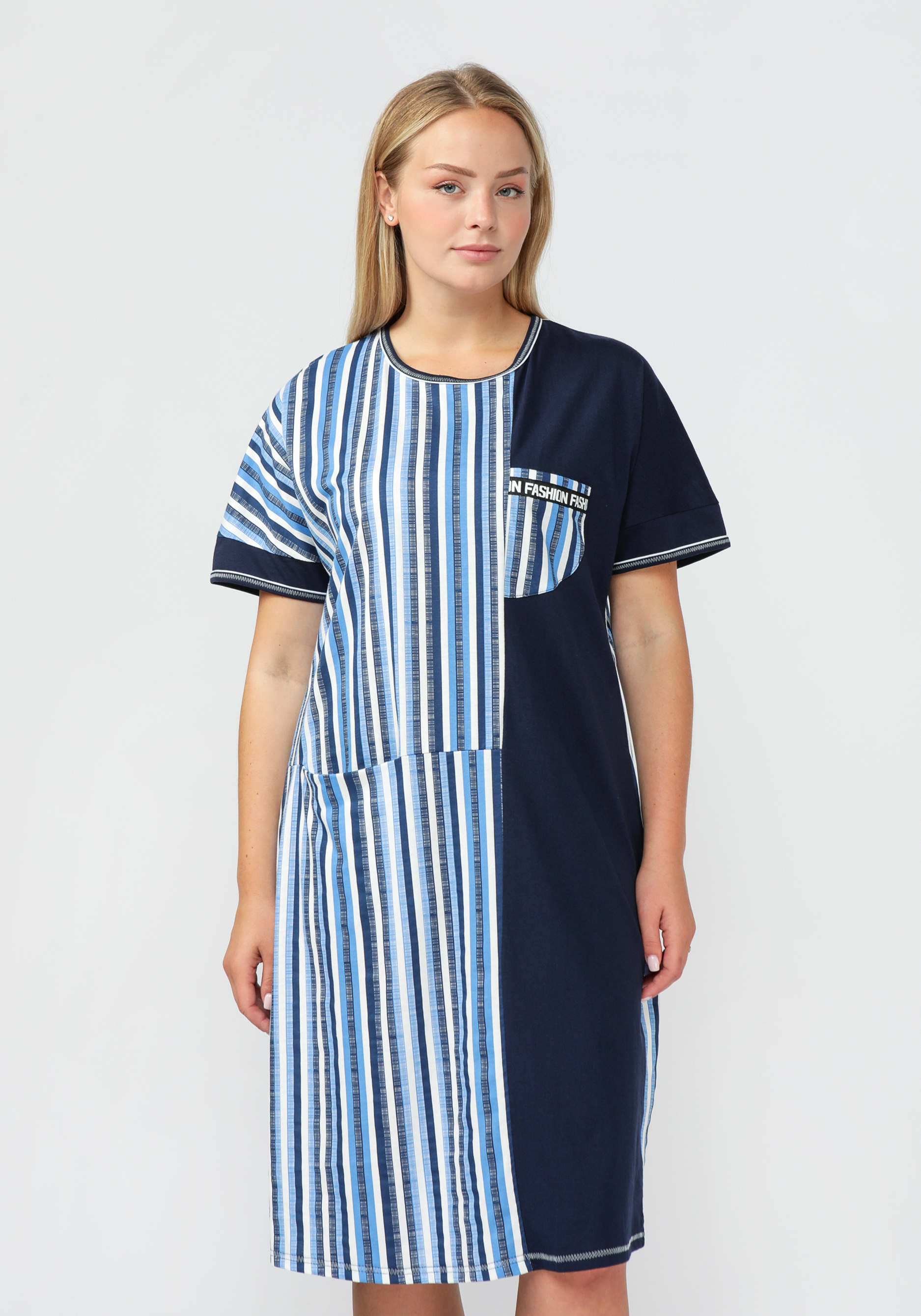 Платье "Нора" ТМ ТЕКСПЛЮС, цвет мультиколор, размер 60 - фото 5