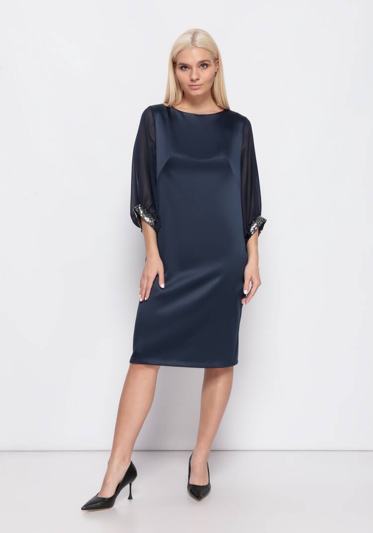 Платье Стиль рукавами из вуали шир.  750, рис. 16