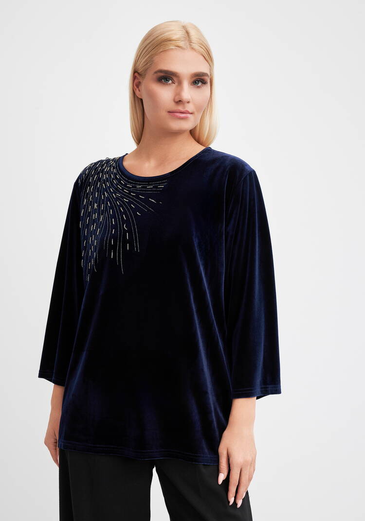 Блуза Ингрид шир.  750, рис. 16