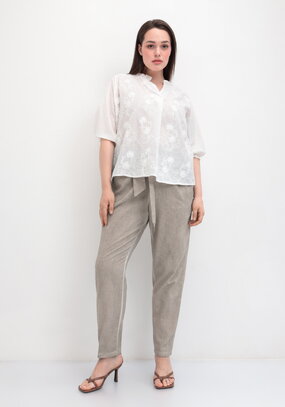 Брюки-бананы с завязками