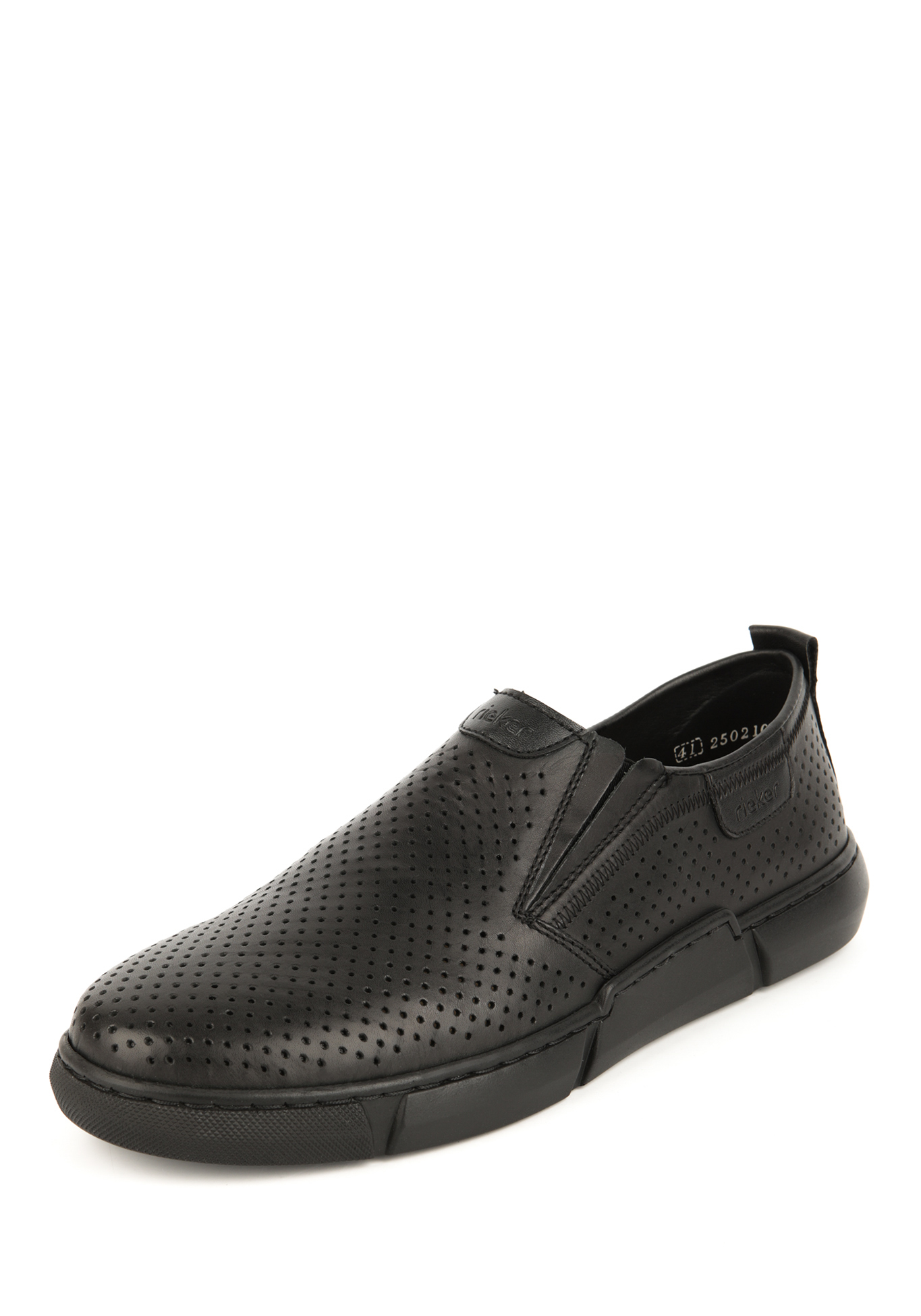 Туфли мужские "Чедвик" Rieker, размер 40, цвет черный
